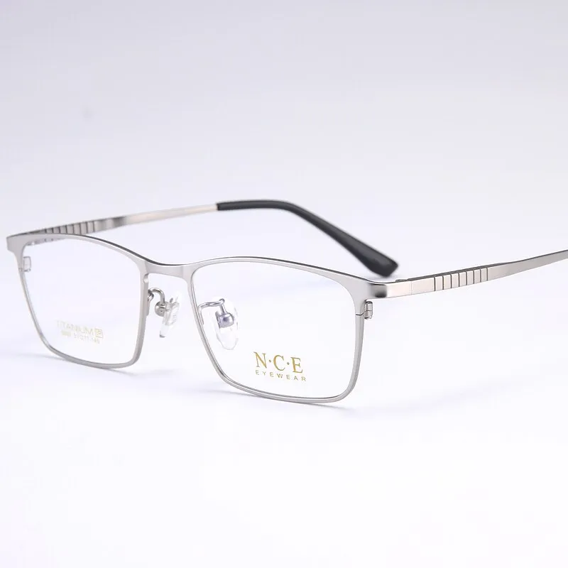 Reven Jate Unisex Full Rim Square Titanium Eyeglasses 5000