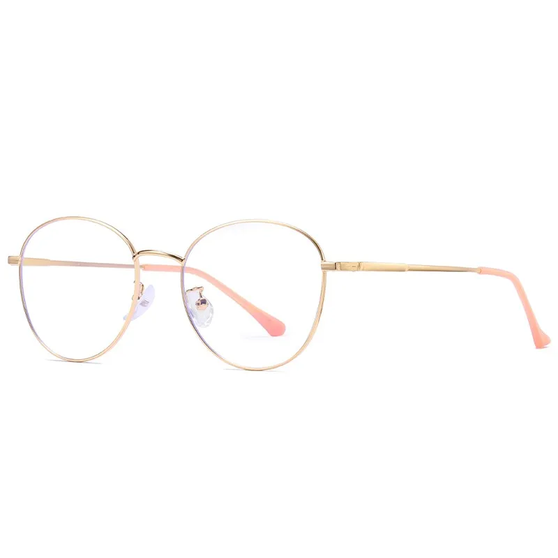 Reven Unisex Eyeglasses Full Rim Rectangle Alloy 1918