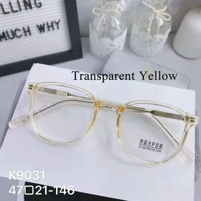 Unisex Full Rim Acetate Frame Eyeglasses Xy9031