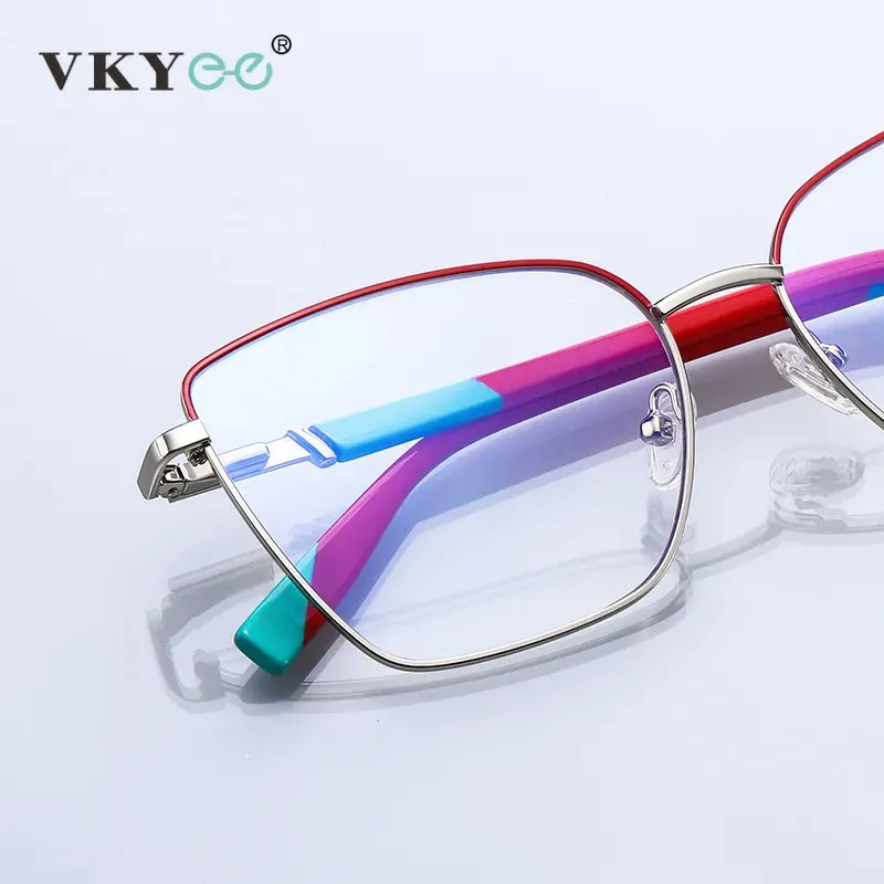 Vicky Women's Full Rim Cat Eye Alloy Eyeglasses 3016