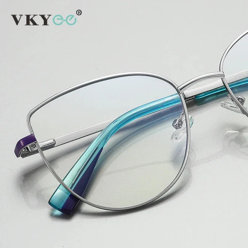 Vicky Women's Full Rim Large Butterfly Tr 90 Titanium Reading Glasses 3060