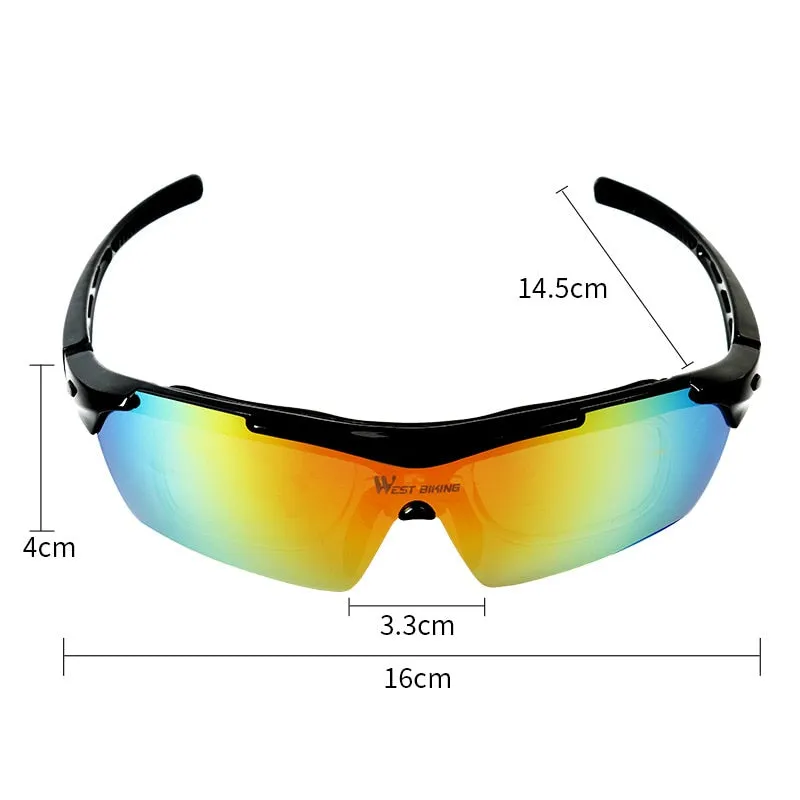 West Biking Unisex Full Rim Acetate Polarized Sport Sunglasses YP0703111AA