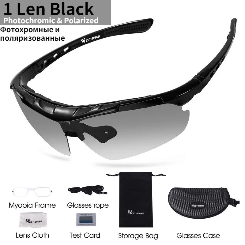 West Biking Unisex Full Rim Rectangle Acetate Polarized Sport Sunglasses YP0703111-135-136