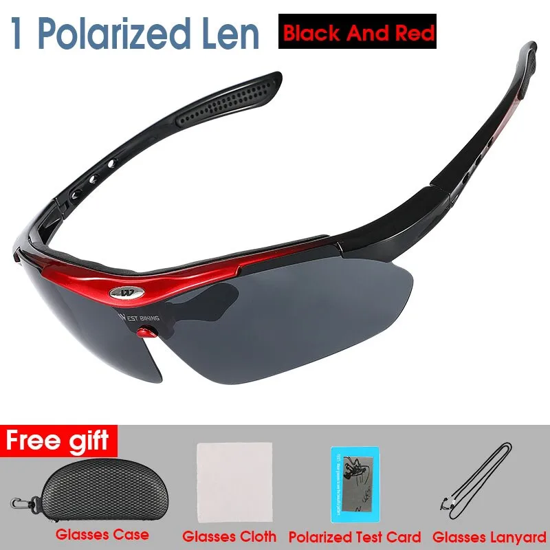 West Biking Unisex Full Rim Rectangle Acetate Polarized Sport Sunglasses YP0703111-135-136