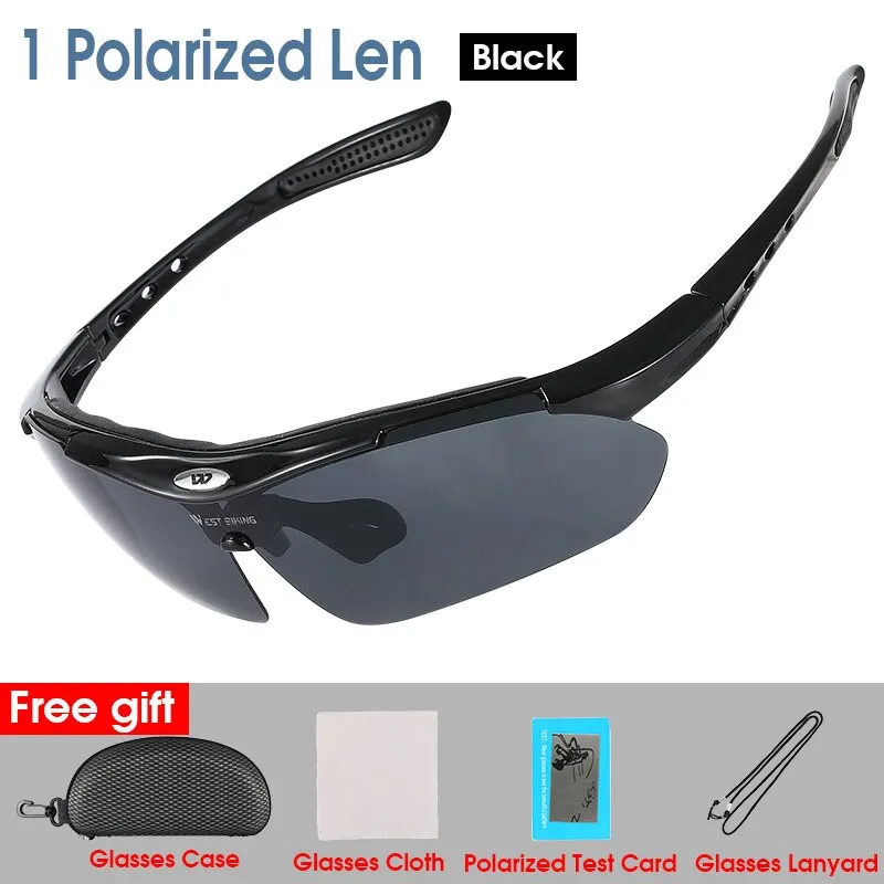 West Biking Unisex Full Rim Rectangle Acetate Polarized Sport Sunglasses YP0703111-135-136