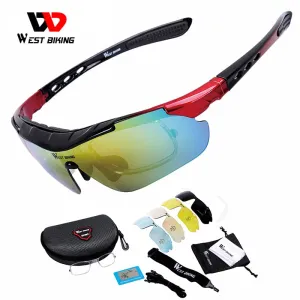 West Biking Unisex Full Rim Rectangle Acetate Polarized Sport Sunglasses YP0703111-135-136