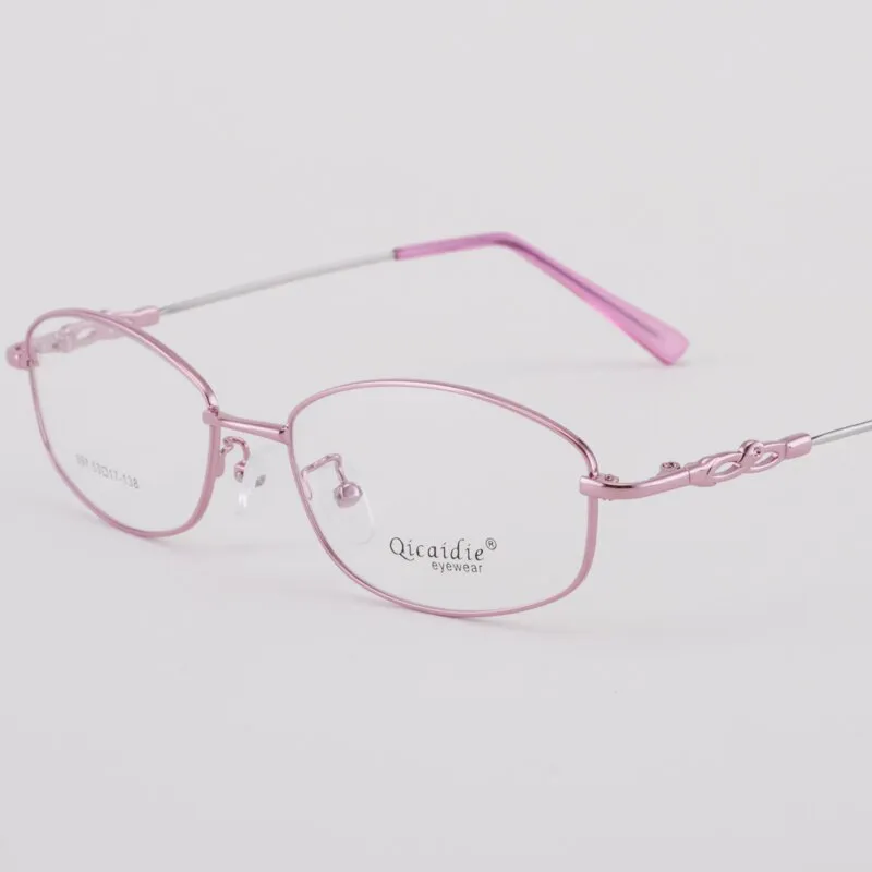 Women's Full Rim Memory Alloy Frame Eyeglasses 857