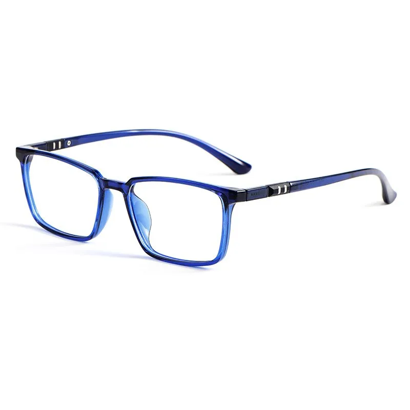 Yimaruili Men's Full Rim SquareTr 90 Eyeglasses 0662006