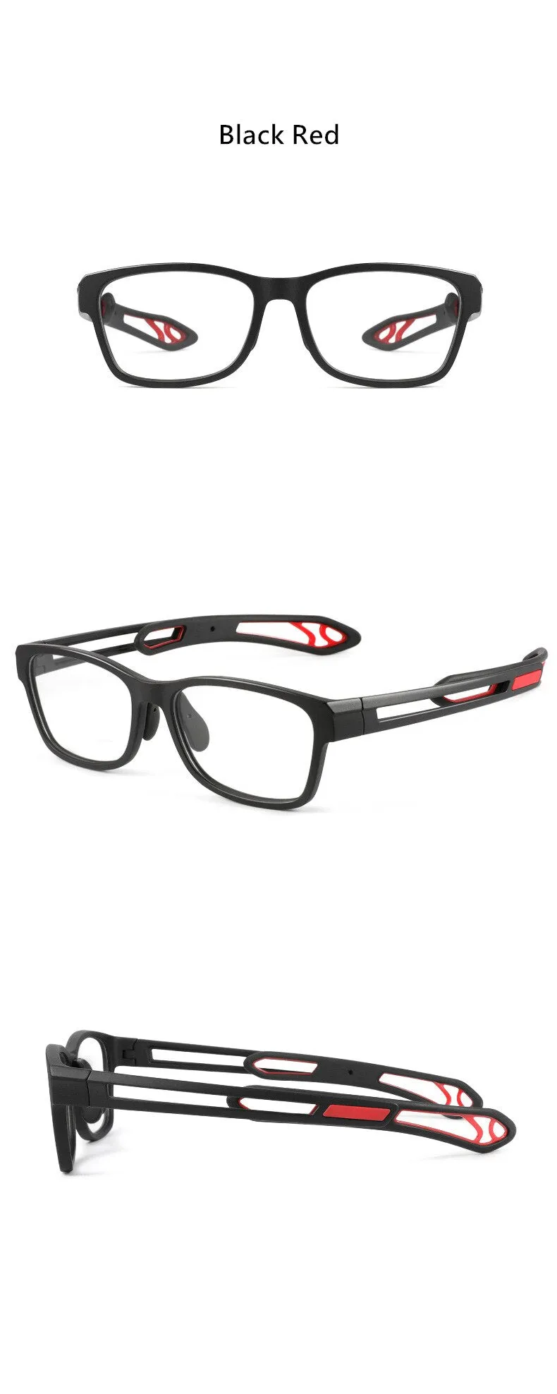 Yimaruili Unisex Full Rim TR 90 Resin Sport Frame Eyeglasses YD1927